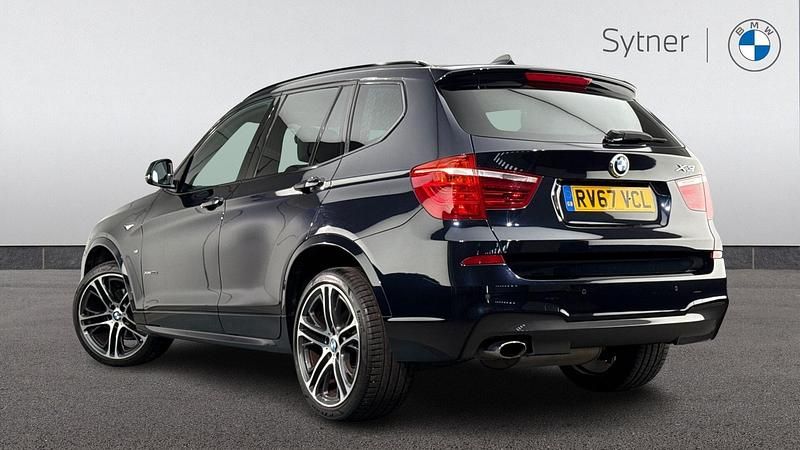 Used BMW X3 M Sport 187 HP (137 kW) 2017 Black SUV