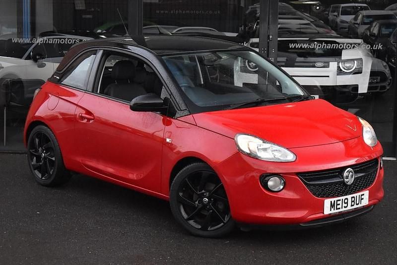 Used Vauxhall Adam 70 HP (51 kW) 2019 Red Hatchback