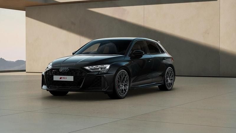 Black New 2025 Audi RS3 Design Sedan | £60,985 (Super price) - Image 1/4