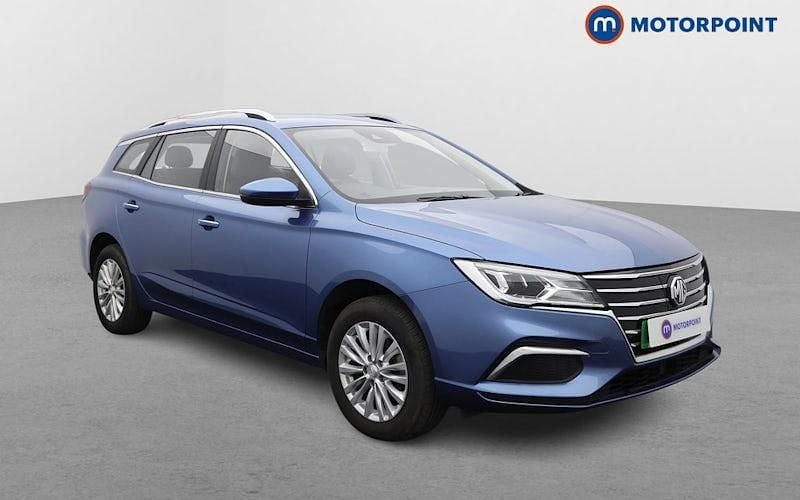 Blue Used 2021 MG MG5 EV Exclusive Estate | £11,899 (Fair price) - Image 1/4