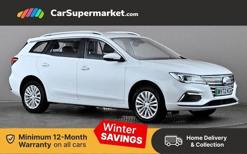White Used 2022 MG MG5 EV Exclusive Estate | £10,997 (Fair price) - Image 1/3