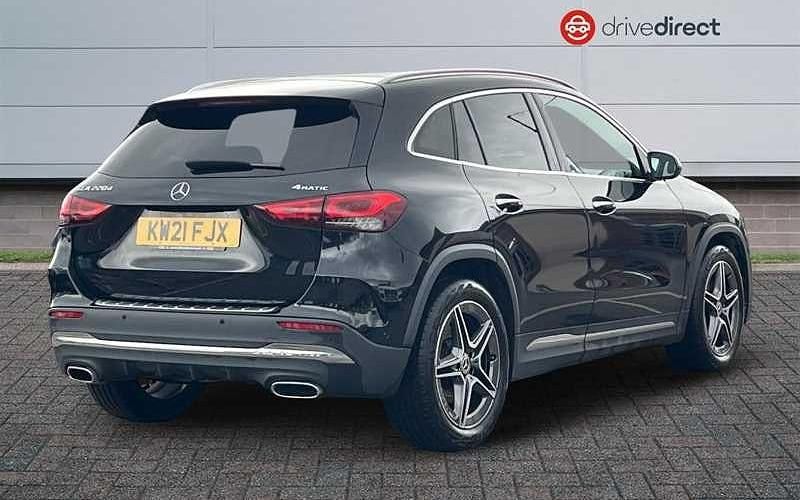 Used Mercedes GLA220 AMG Line Premium Plus 190 HP (139 kW) 2021 Black SUV