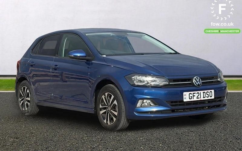 Used VW Polo United 95 HP (69 kW) 2020 Blue Hatchback