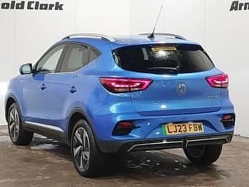 Used MG ZS Trophy 114 kW (156 HP) 2023 Blue SUV