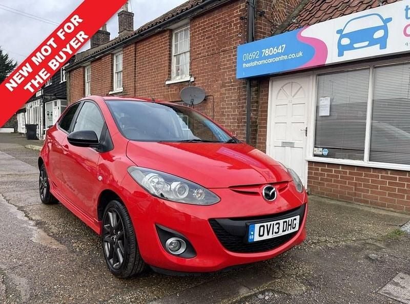 Red Used 2013 Mazda 2 Edition Hatchback | £3,595 (Fair price) - Image 1/4