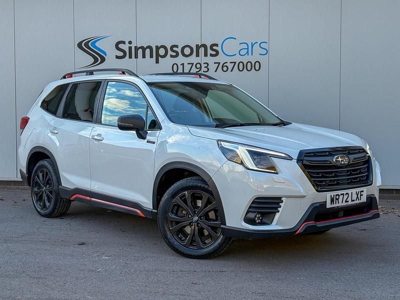White Used 2022 Subaru Forester Sport SUV | £24,148 (Fair price) - Image 1/4