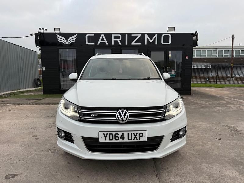 White Used 2014 VW Tiguan R-line SUV | £9,250 (Super price) - Image 1/4