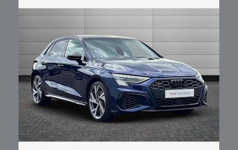Blue Used 2023 Audi S3 Sportback Black Edition Hatchback | £37,995 - Image 1/4