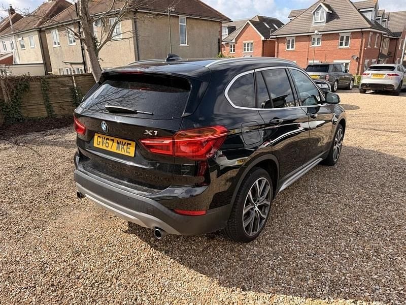 Used BMW X1 xLine 192 HP (141 kW) 2017 Black with black leather trim SUV