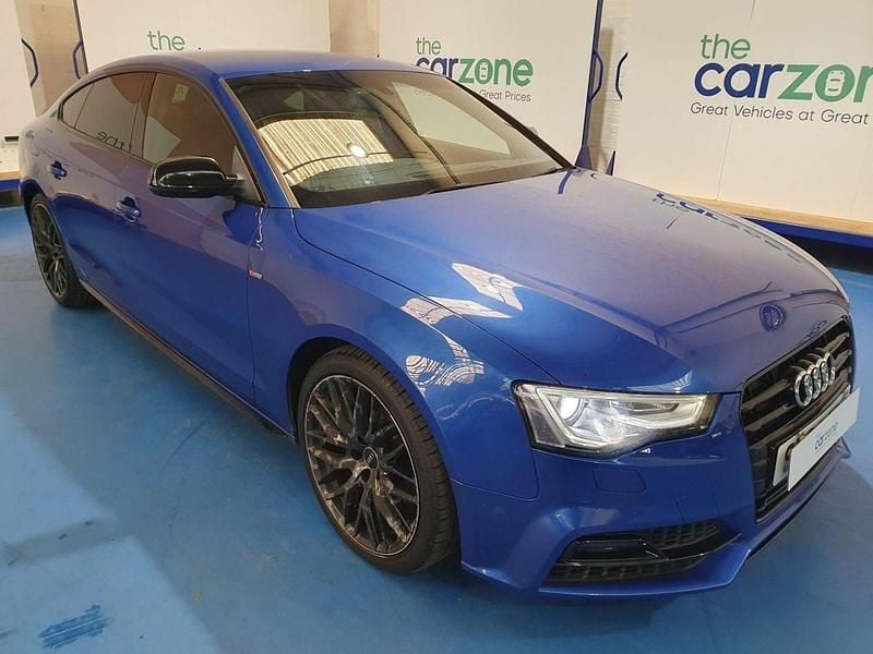Blue Used 2015 Audi A5 Black Edition Hatchback | £8,499 (Fair price) - Image 1/4