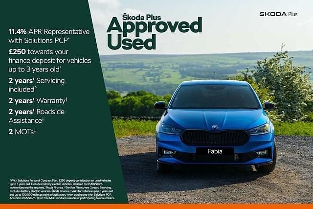 Blue Used 2023 Skoda Fabia Colour Edition Hatchback | £15,992 (Fair price) - Image 1/2