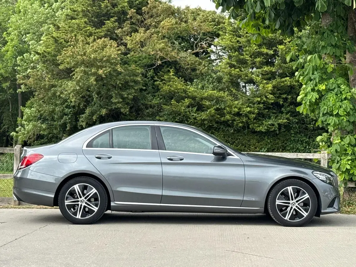 Used Mercedes C200 2018 Grey Sedan