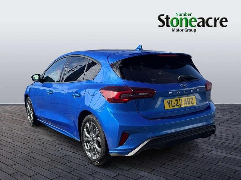 Used Ford Focus ST-Line 125 HP (91 kW) 2023 Blue Hatchback