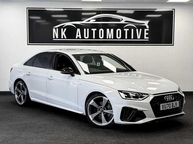 White Used 2020 Audi A4 Black Edition Sedan | £16,990 (Fair price) - Image 1/4