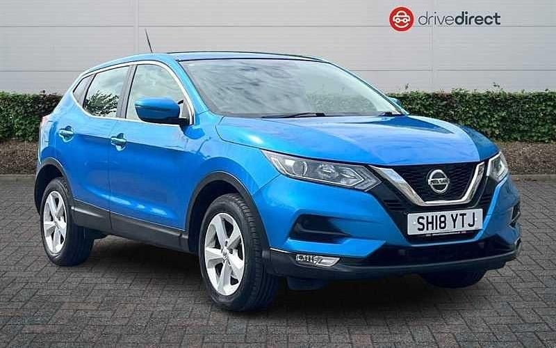 Blue Used 2017 Nissan Qashqai Acenta SUV | £8,400 (Good price) - Image 1/4