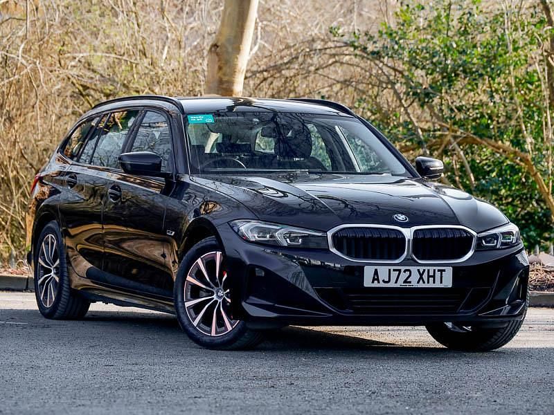 Used BMW 330e Sport Line 292 HP (214 kW) 2023 Black Estate