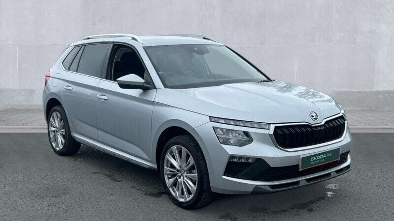 Metallic brilliant silver Used 2024 Skoda Kamiq SE L SUV | £23,480 (A bit pricey) - Image 1/4
