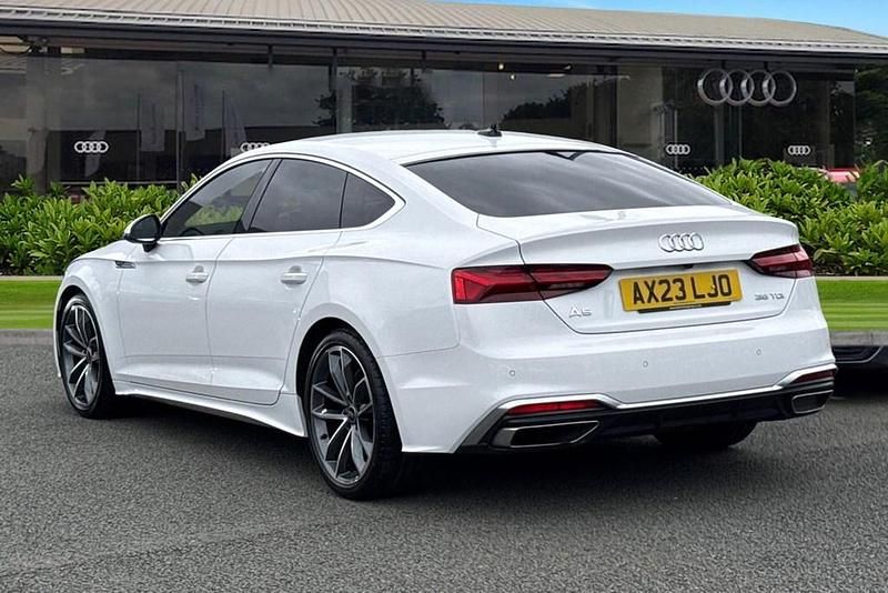 Used Audi A5 S-Line 163 HP (119 kW) 2023 White Coupe
