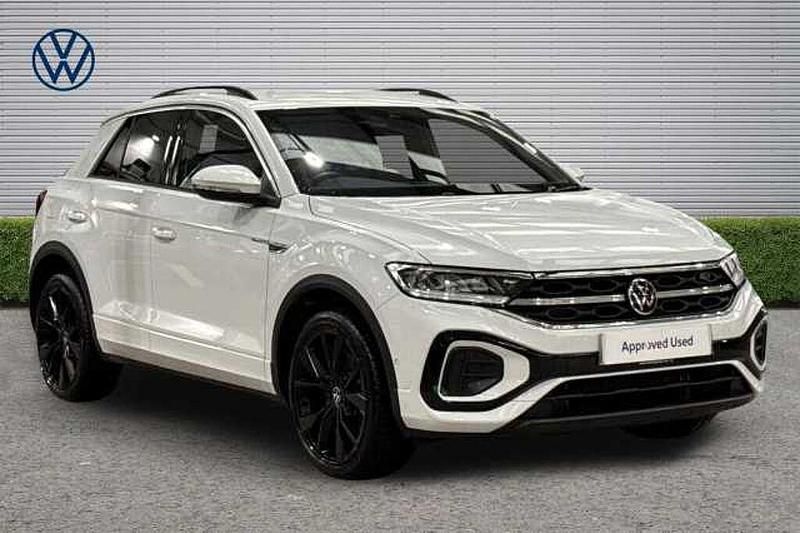 Used VW T-Roc R-line 150 HP (110 kW) 2024 White SUV