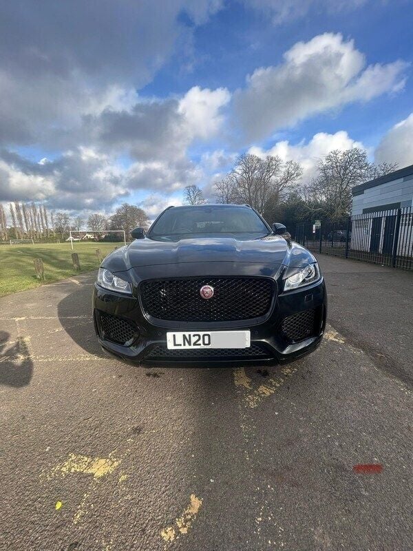 Black Used 2020 Jaguar F-Pace Chequered Flag SUV | £18,995 - Image 1/4