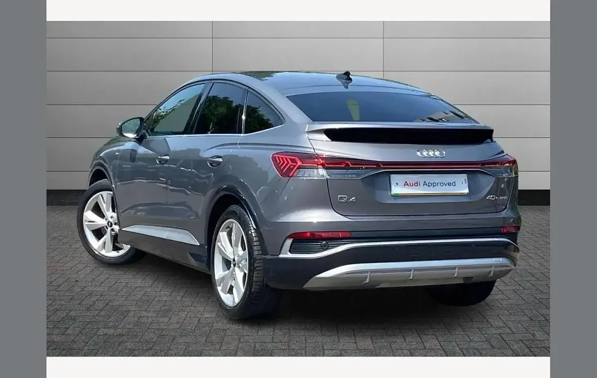 Used Audi Q4 e-tron S-Line 150 kW (204 HP) 2023 Grey SUV