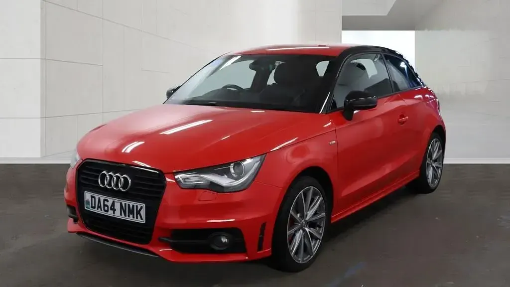 Used Audi A1 S-Line 122 HP (89 kW) 2014 Red Hatchback