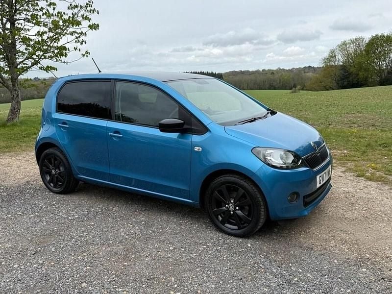 Used Skoda Citigo Colour Edition 60 HP (44 kW) 2017 Blue Hatchback