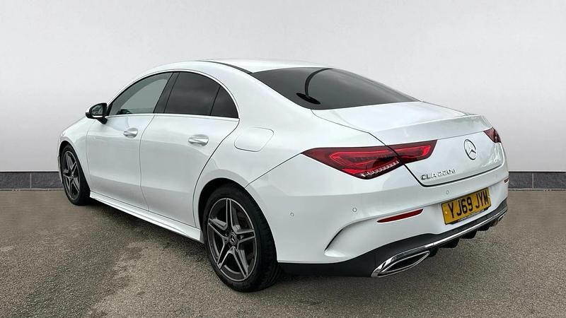 Used Mercedes CLA220 AMG Line Premium 190 HP (139 kW) 2020 White Sedan
