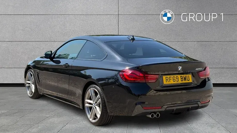 Used BMW 420 Coupé M Sport 184 HP (135 kW) 2020 Black Coupe