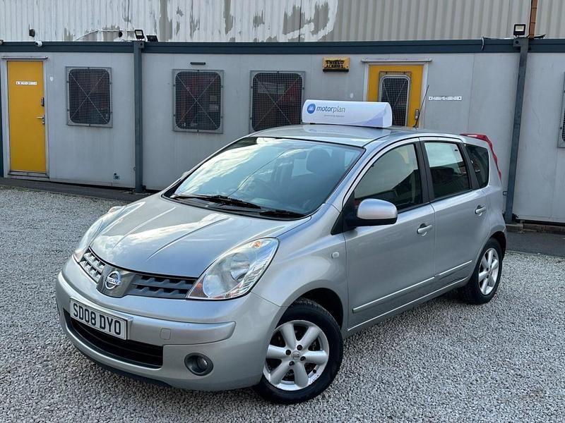 Used Nissan Note Acenta 88 HP (64 kW) 2008 Silver Hatchback