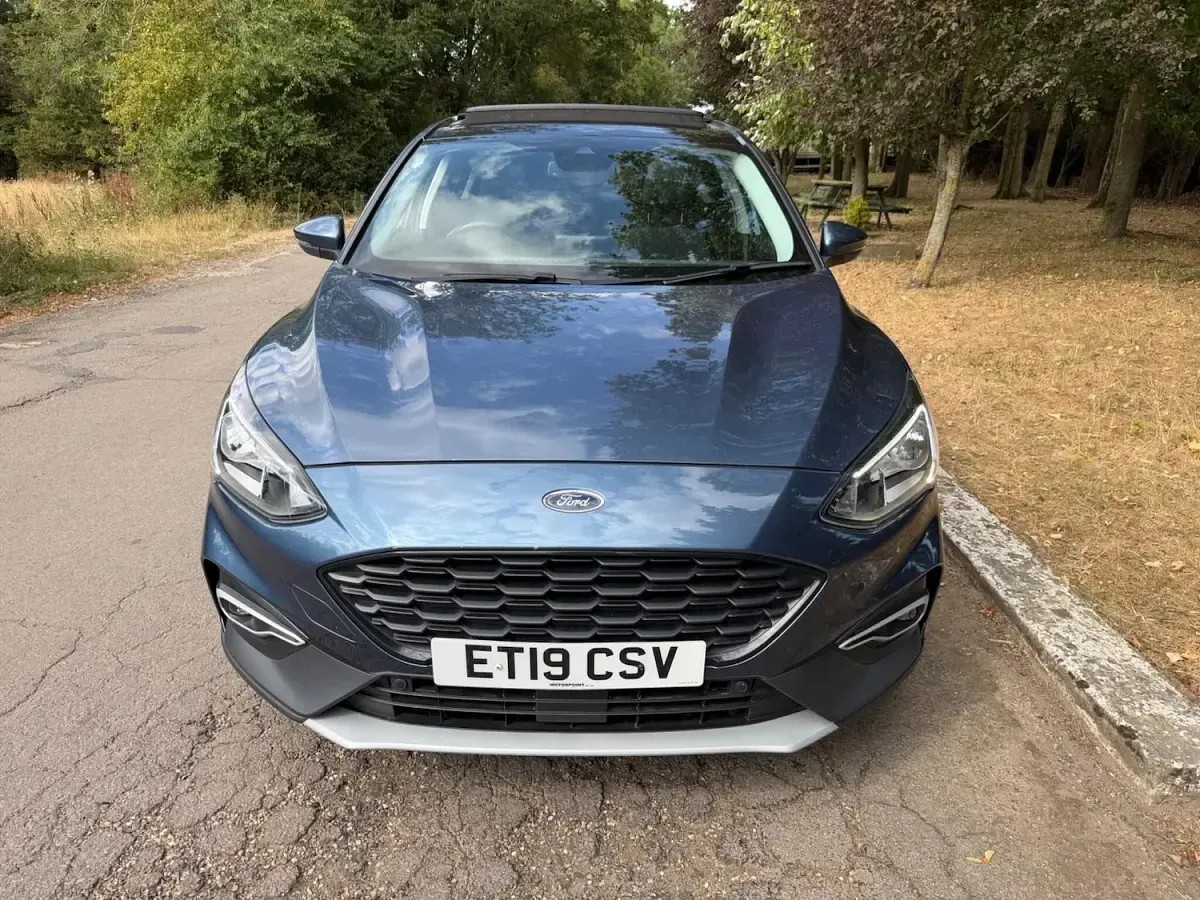 Used Ford Focus Active X 125 HP (91 kW) 2019 Blue Hatchback