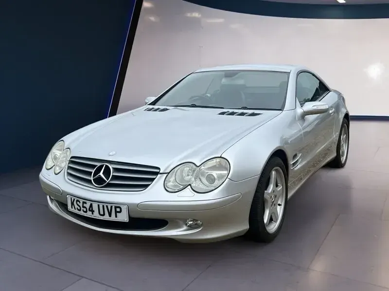 Used Mercedes SL500 306 HP (225 kW) 2005 Silver Cabriolet