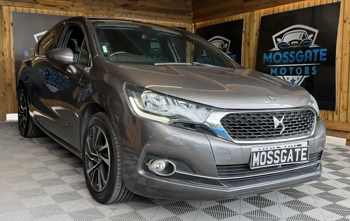 Used DS Automobiles DS4 Elegance 120 HP (88 kW) 2016 Grey Hatchback