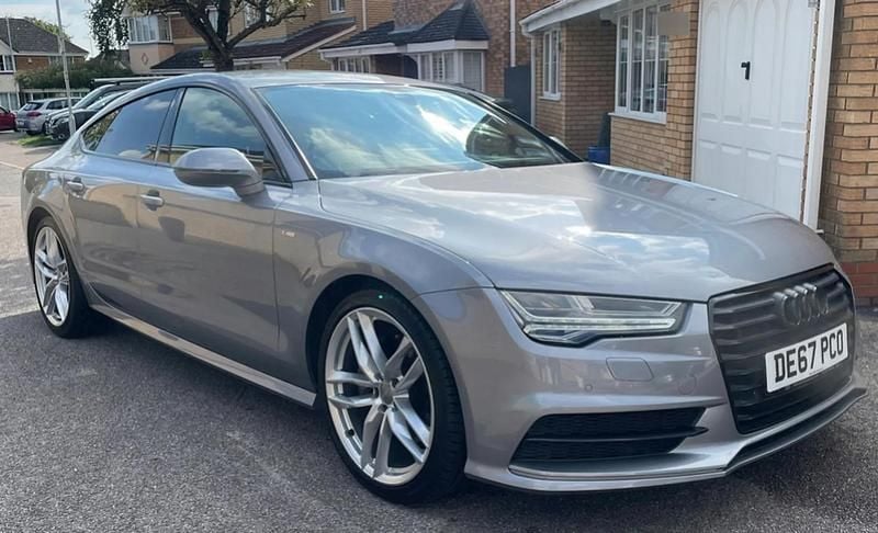 Grey Used 2017 Audi A7 Sportback S-Line Hatchback | £16,699 (Good price) - Image 1/3
