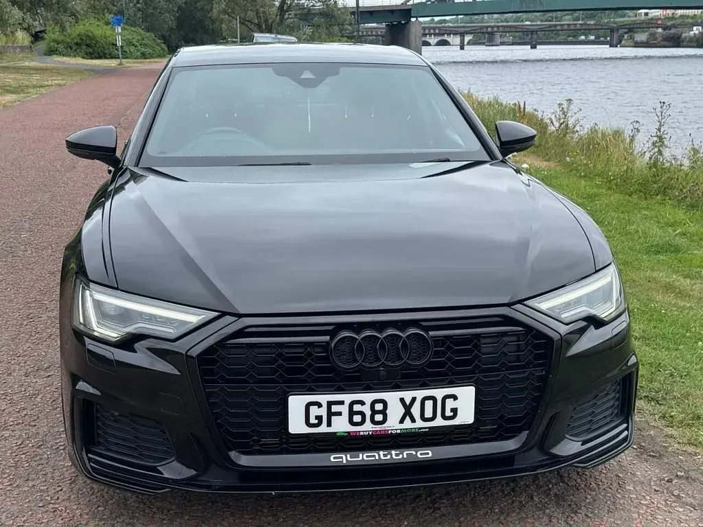 Used Audi A6 S-Line 2018 Black Sedan