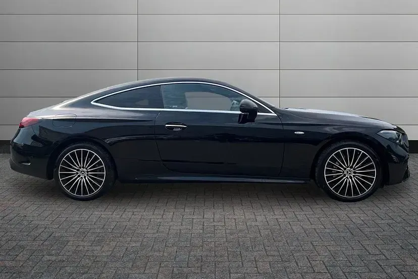 Used Mercedes CLE300 AMG Line Premium 309 HP (227 kW) 2025 Obsidian black Coupe