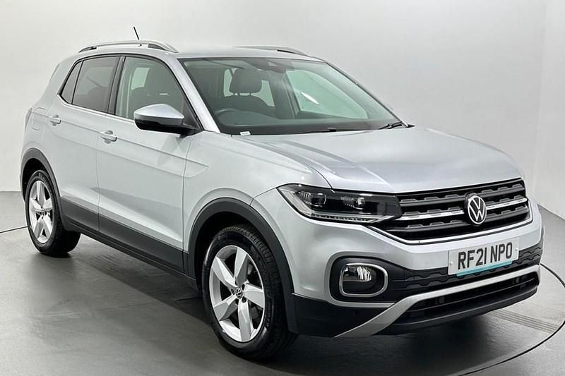 Silver Used 2021 VW T-Cross SEL SUV | £14,976 (Fair price) - Image 1/1