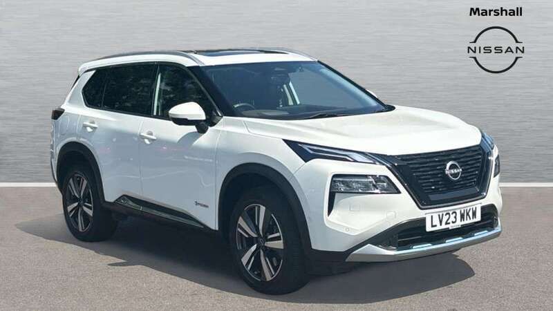 White Used 2023 Nissan X-Trail Tekna SUV | £31,145 (Expensive) - Image 1/4