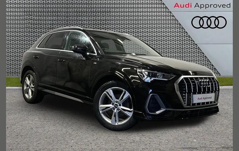 Used Audi Q3 S-Line 150 HP (110 kW) 2022 Black SUV