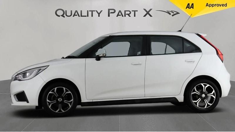 Used MG MG3 Exclusive 106 HP (77 kW) 2022 White Hatchback