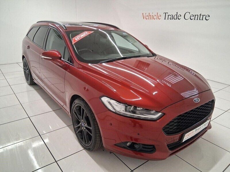 Red Used 2014 Ford Mondeo Titanium Estate | £8,699 (Fair price) - Image 1/4
