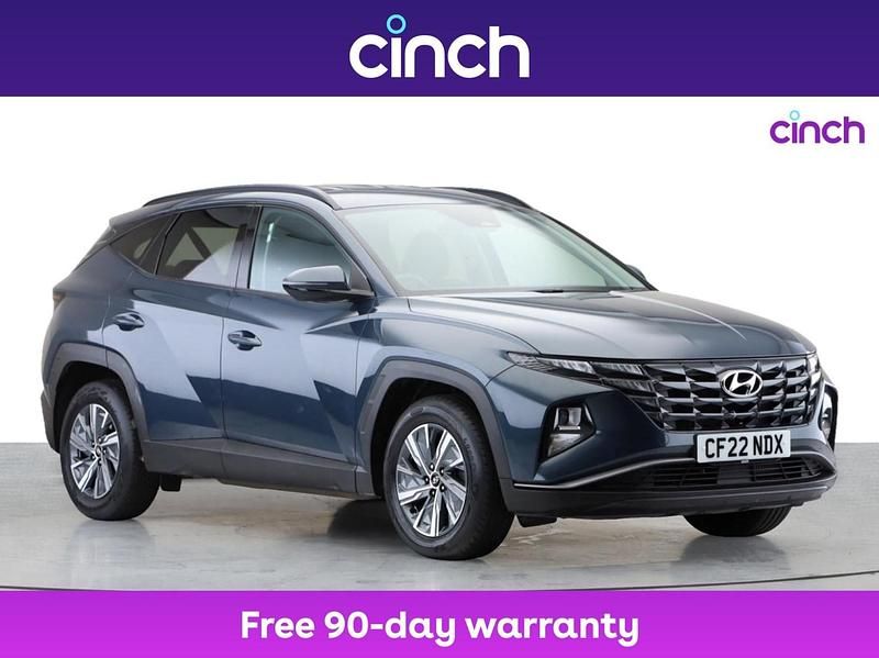 Blue Used 2022 Hyundai Tucson SE SUV | £15,549 (Fair price) - Image 1/3