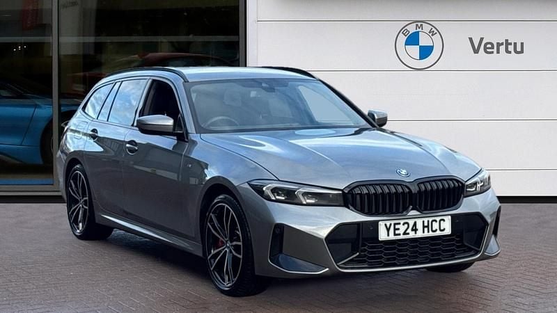 Grey Used 2024 BMW 330e M Sport Estate | £34,534 (Fair price) - Image 1/3