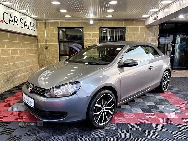 Used VW Golf Cabriolet SE 117 HP (86 kW) 2014 Grey Cabriolet
