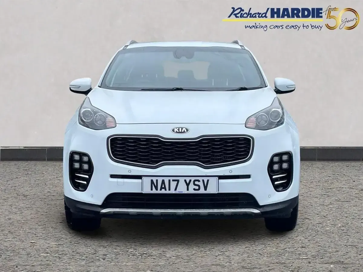 Used Kia Sportage GT-Line 174 HP (127 kW) 2017 White SUV