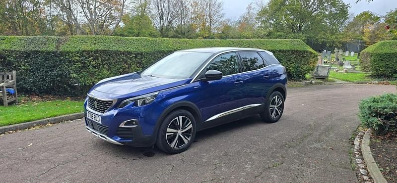 Used Peugeot 3008 GT-line 2018 Blue Hatchback