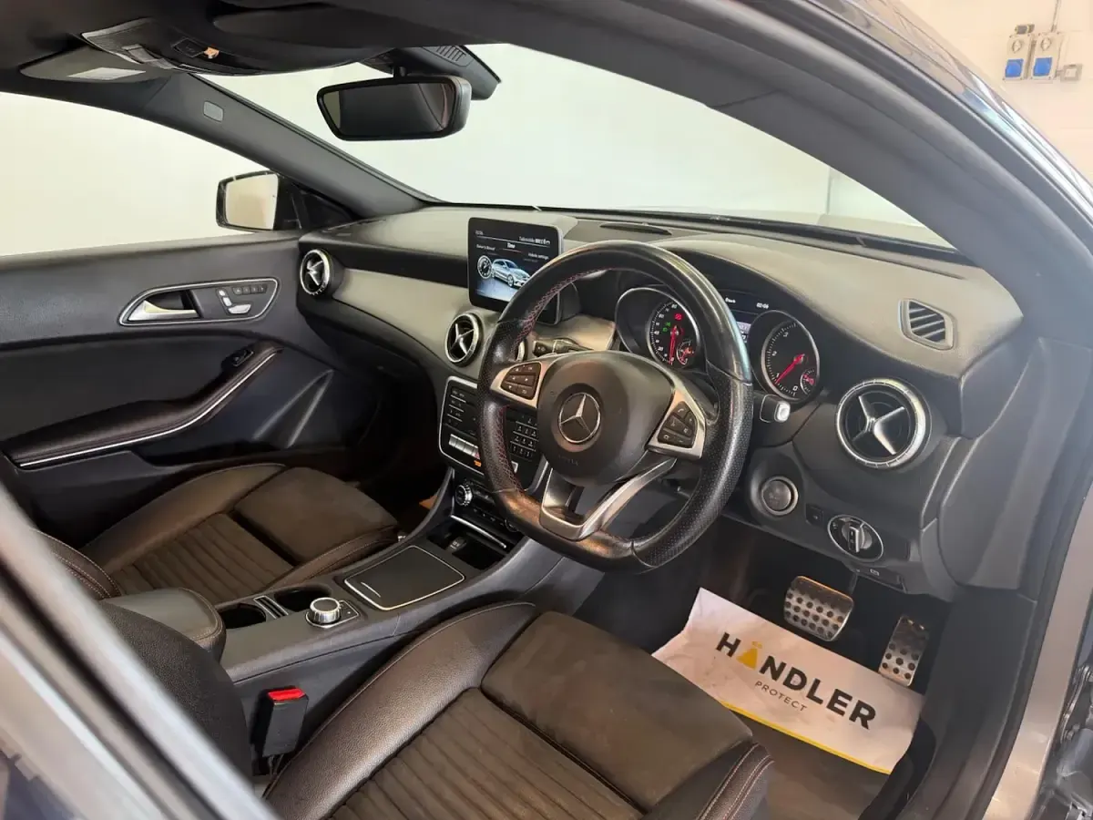 Used Mercedes CLA220 AMG line 170 HP (125 kW) 2019 Grey Coupe