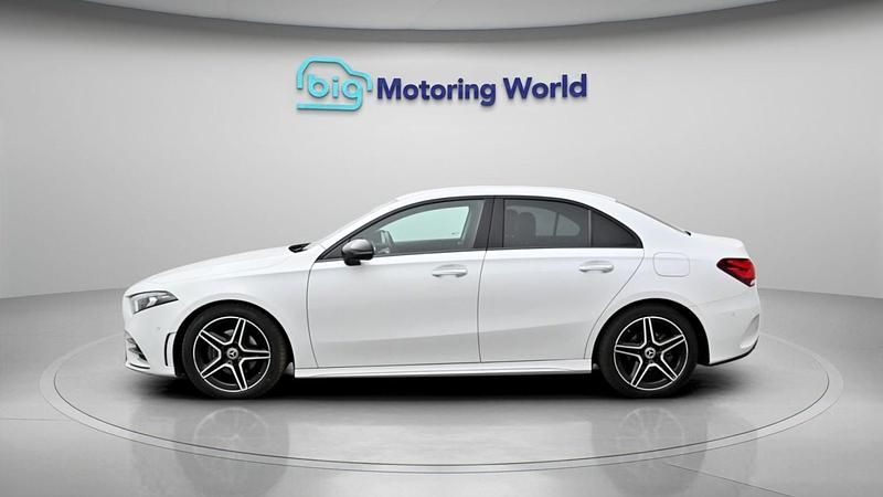 Used Mercedes A200 AMG line 148 HP (108 kW) 2022 White Sedan