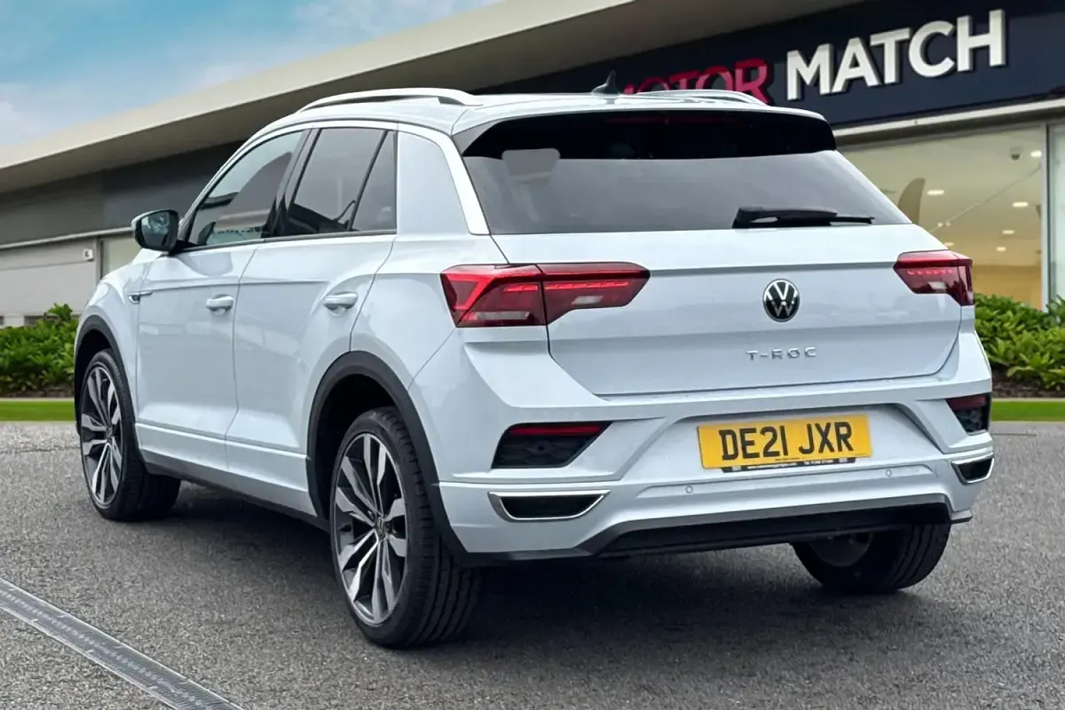 Used VW T-Roc R-line 150 HP (110 kW) 2021 Silver SUV