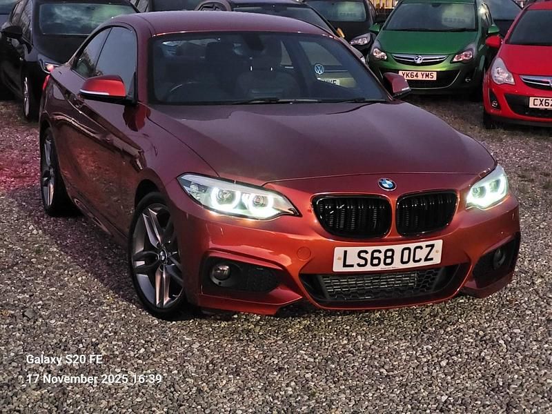 Orange Used 2018 BMW 218 M Sport Coupe | £8,995 (Super price) - Image 1/4